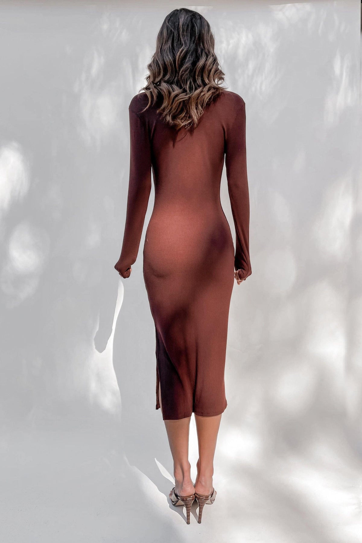 A Better Place Dress, BROWN, BUTTON UP, DRESS, DRESSES, LONG SLEEVE, MIDI DRESS, NYLON AND RAYON, RED, Sale, SIDE SPLIT, A Better Place Dress only $63.00 @ MISHKAH ONLINE FASHION BOUTIQUE, Shop The Latest Women&#39;s Dresses - Our New A Better Place Dress is only $63.00, @ MISHKAH ONLINE FASHION BOUTIQUE-MISHKAH