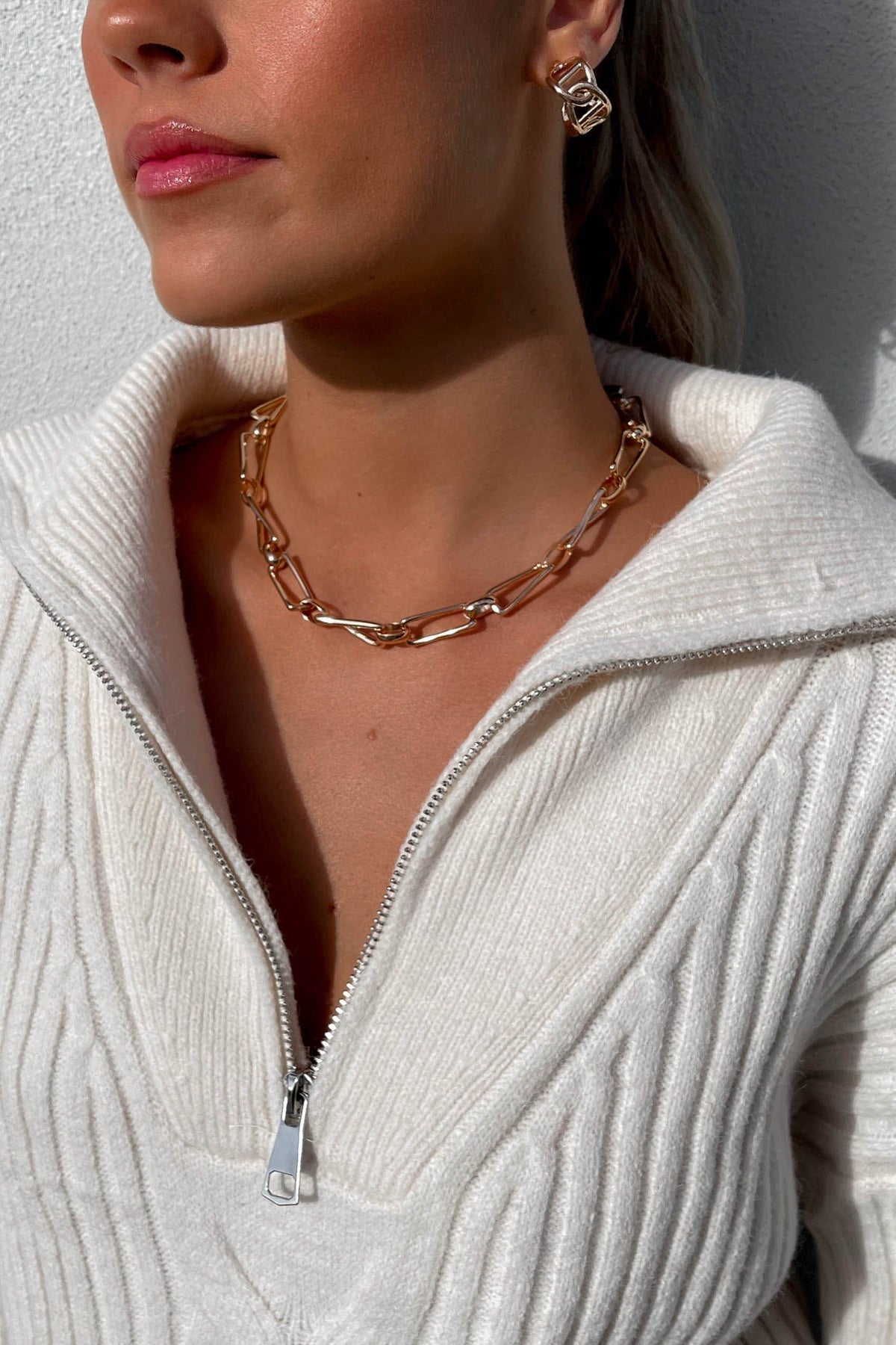 Here It Comes Necklace, ACCESSORIES, GOLD, NECKLACE, new arrivals, , -MISHKAH