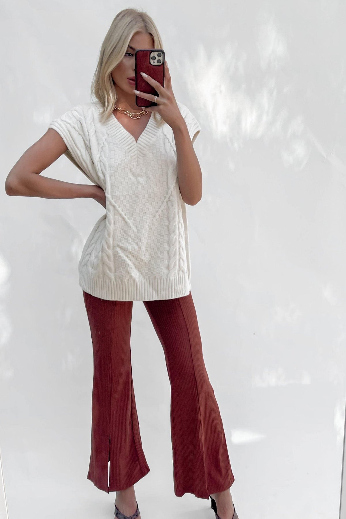 Rusty Pants, BOTTOMS, BROWN, PANTS, RED, Sale, Shop The Latest Rusty Pants Only 60.00 from MISHKAH FASHION:, Our New Rusty Pants is only $61.00-We Have The Latest Pants | Shorts | Skirts @ Mishkah Online Fashion Boutique-MISHKAH