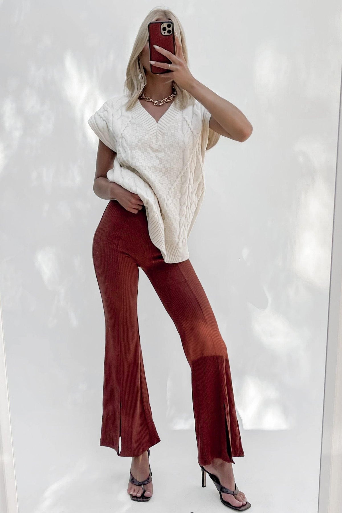 Rusty Pants, BOTTOMS, BROWN, PANTS, RED, Sale, Shop The Latest Rusty Pants Only 60.00 from MISHKAH FASHION:, Our New Rusty Pants is only $61.00-We Have The Latest Pants | Shorts | Skirts @ Mishkah Online Fashion Boutique-MISHKAH