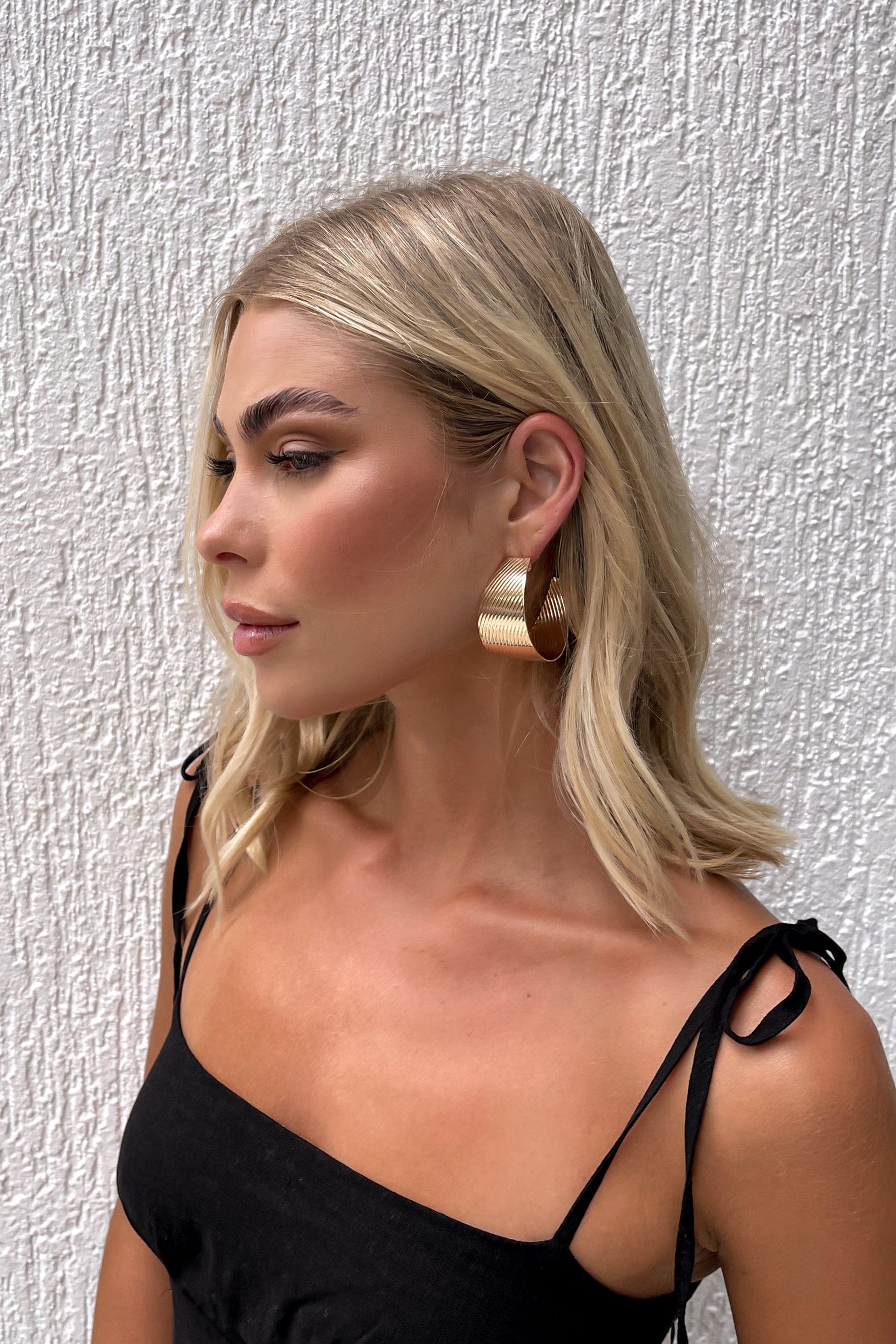 Adore Earrings, ACCESSORIES, EARRINGS, GOLD, JEWELLERY, new arrivals, , -MISHKAH