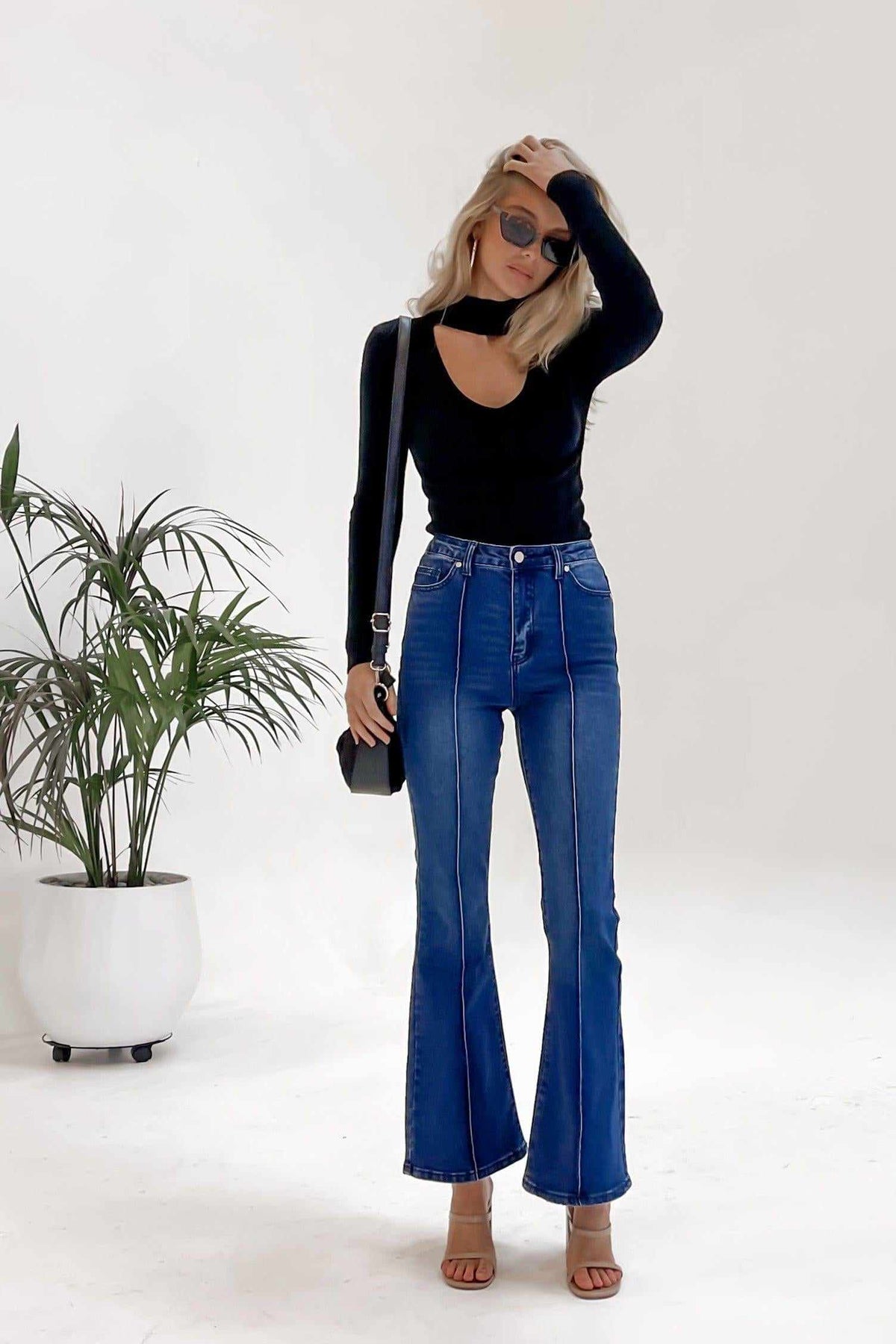 Chantillia Jeans, BLUE, BOTTOMS, COTTON, DENIM, JEANS, PANTS, SPANDEX, , Our New Chantillia Jeans is only $69.00-We Have The Latest Pants | Shorts | Skirts @ Mishkah Online Fashion Boutique-MISHKAH