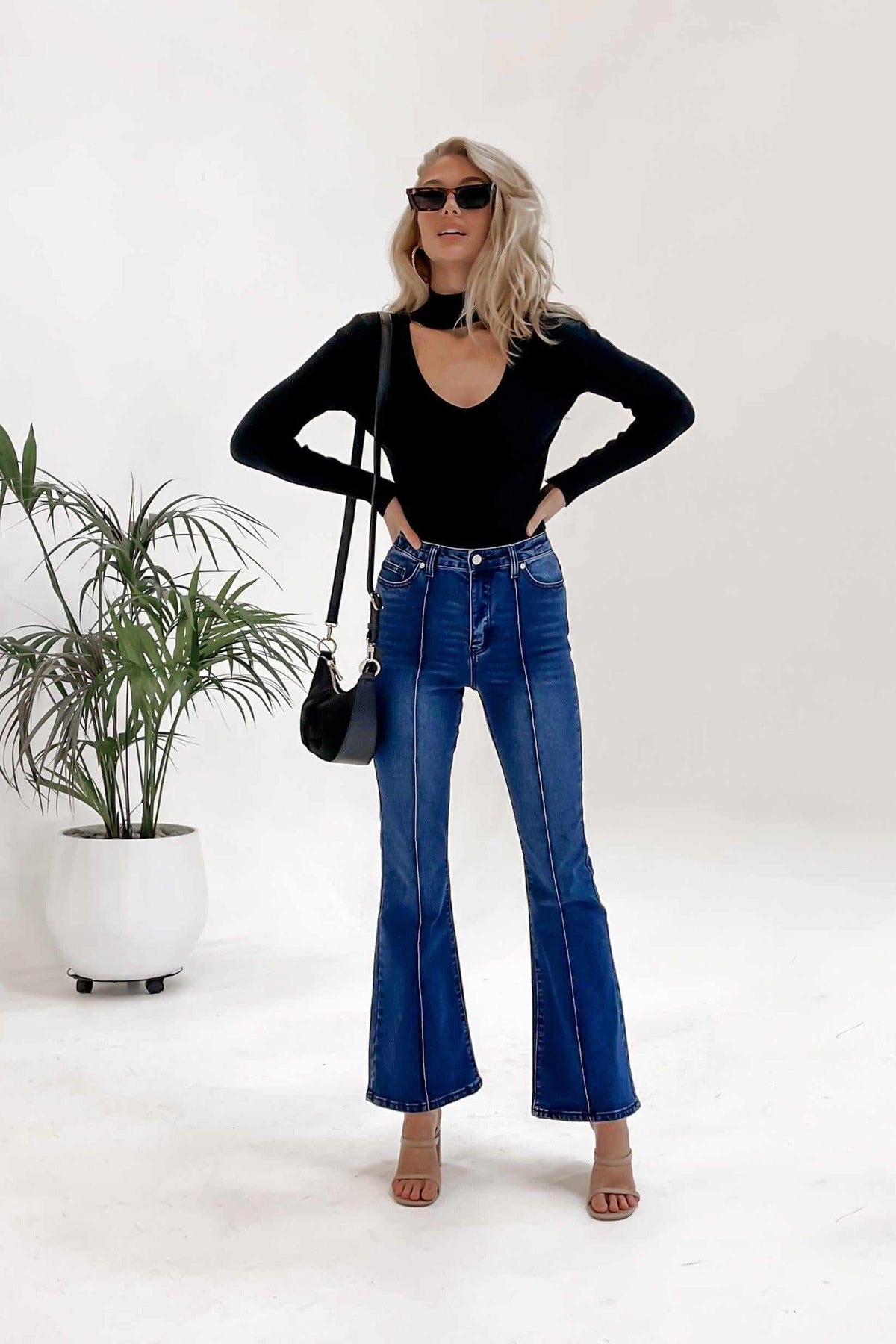 Chantillia Jeans, BLUE, BOTTOMS, COTTON, DENIM, JEANS, PANTS, SPANDEX, , Our New Chantillia Jeans is only $69.00-We Have The Latest Pants | Shorts | Skirts @ Mishkah Online Fashion Boutique-MISHKAH
