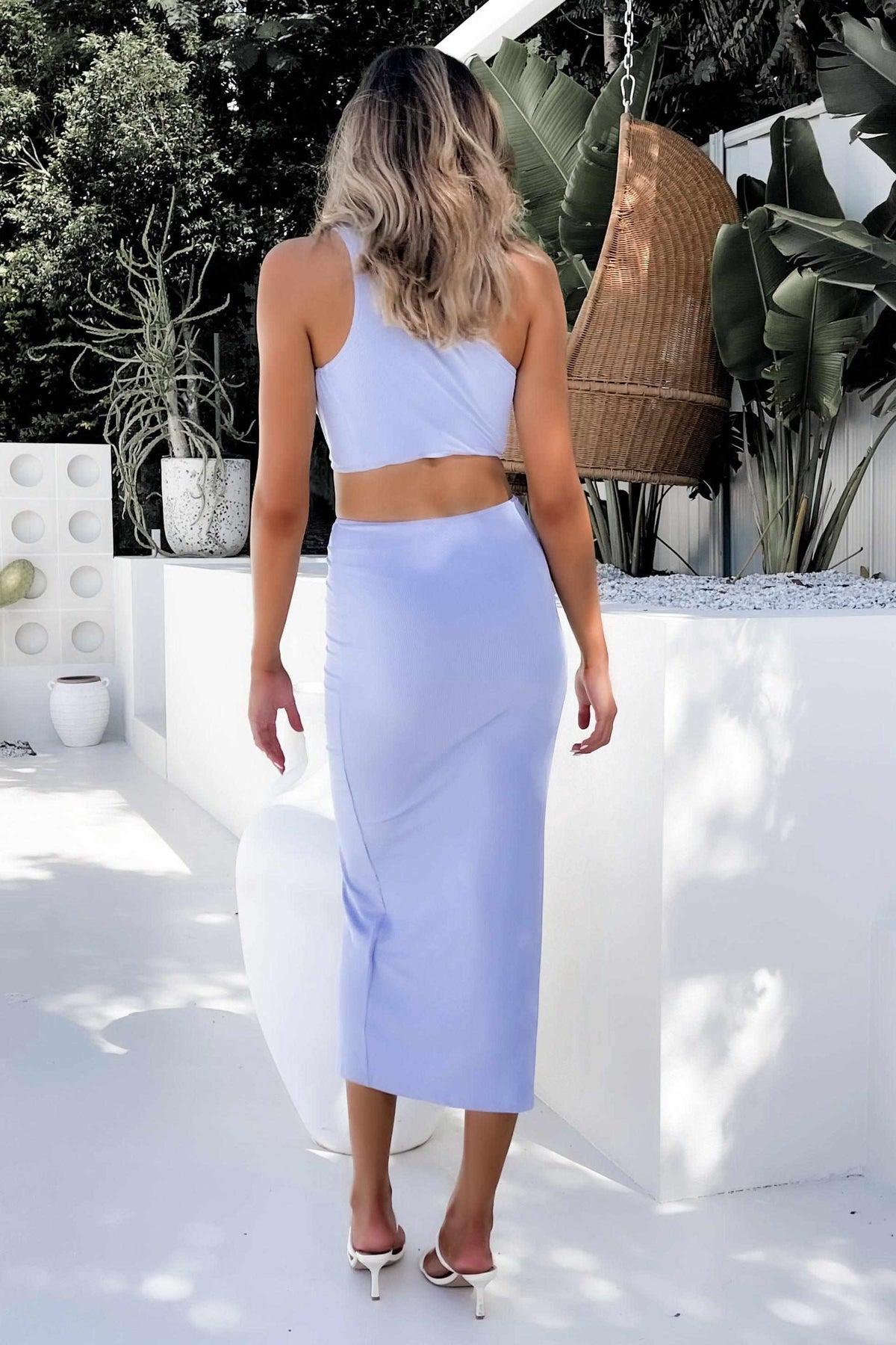 Dallias Skirt, BLUE, BOTTOMS, MIDI SKIRT, POLYESTER, Sale, SKIRTS, SPANDEX, , Our New Dallias Skirt is only $51.00-We Have The Latest Pants | Shorts | Skirts @ Mishkah Online Fashion Boutique-MISHKAH