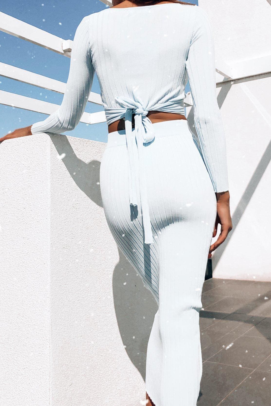 Easy To Please Top, BLUE, Sale, TOPS, Our New Easy To Please Top Is Now Only $49.00 Exclusive At Mishkah, Our New Easy To Please Top is now only $49.00-We Have The Latest Women&#39;s Tops @ Mishkah Online Fashion Boutique-MISHKAH