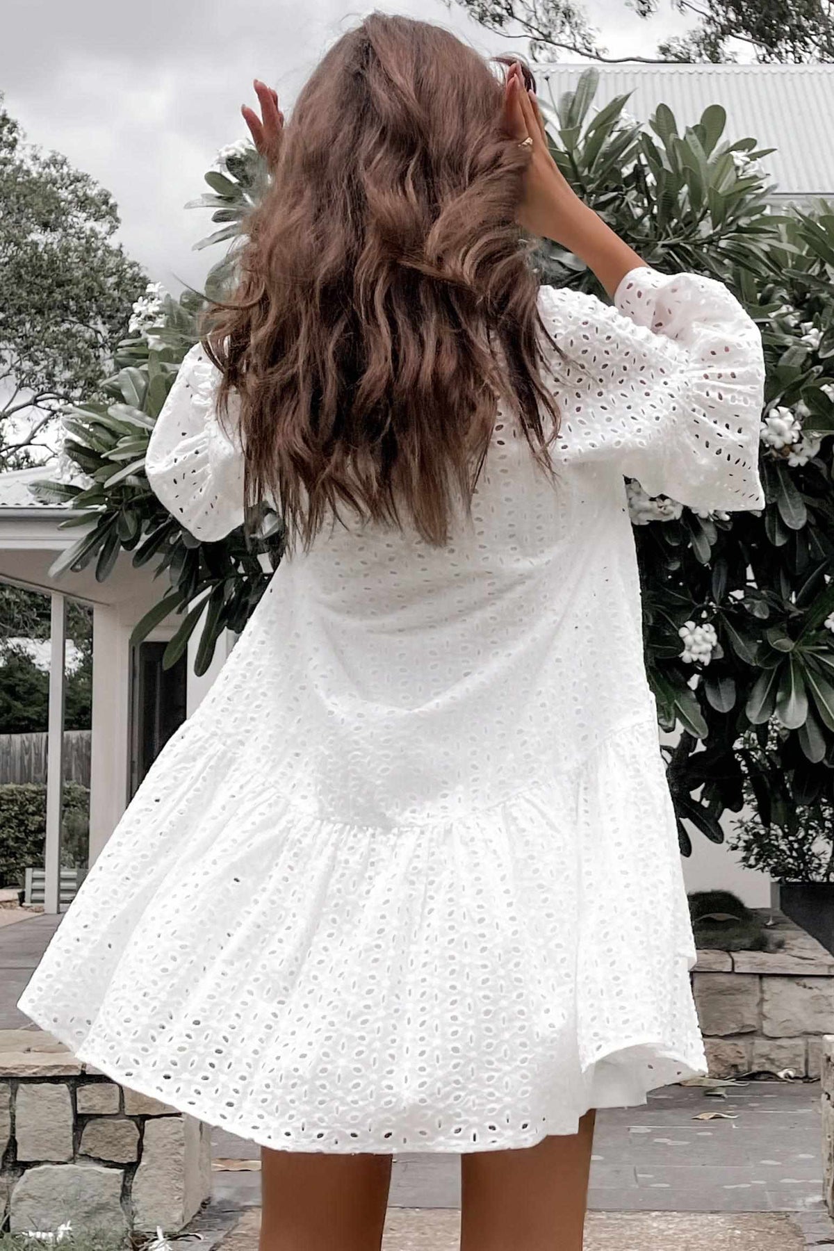 Escape To Rome Dress, BAGGY, BUTTON UP, COTTON, DRESS, DRESSES, LACE, NEW ARRIVALS, POLYESTER, Sale, VINTAGE, WHITE, Escape To Rome Dress only $69.00 @ MISHKAH ONLINE FASHION BOUTIQUE, Shop The Latest Women&#39;s Dresses - Our New Escape To Rome Dress is only $69.00, @ MISHKAH ONLINE FASHION BOUTIQUE-MISHKAH