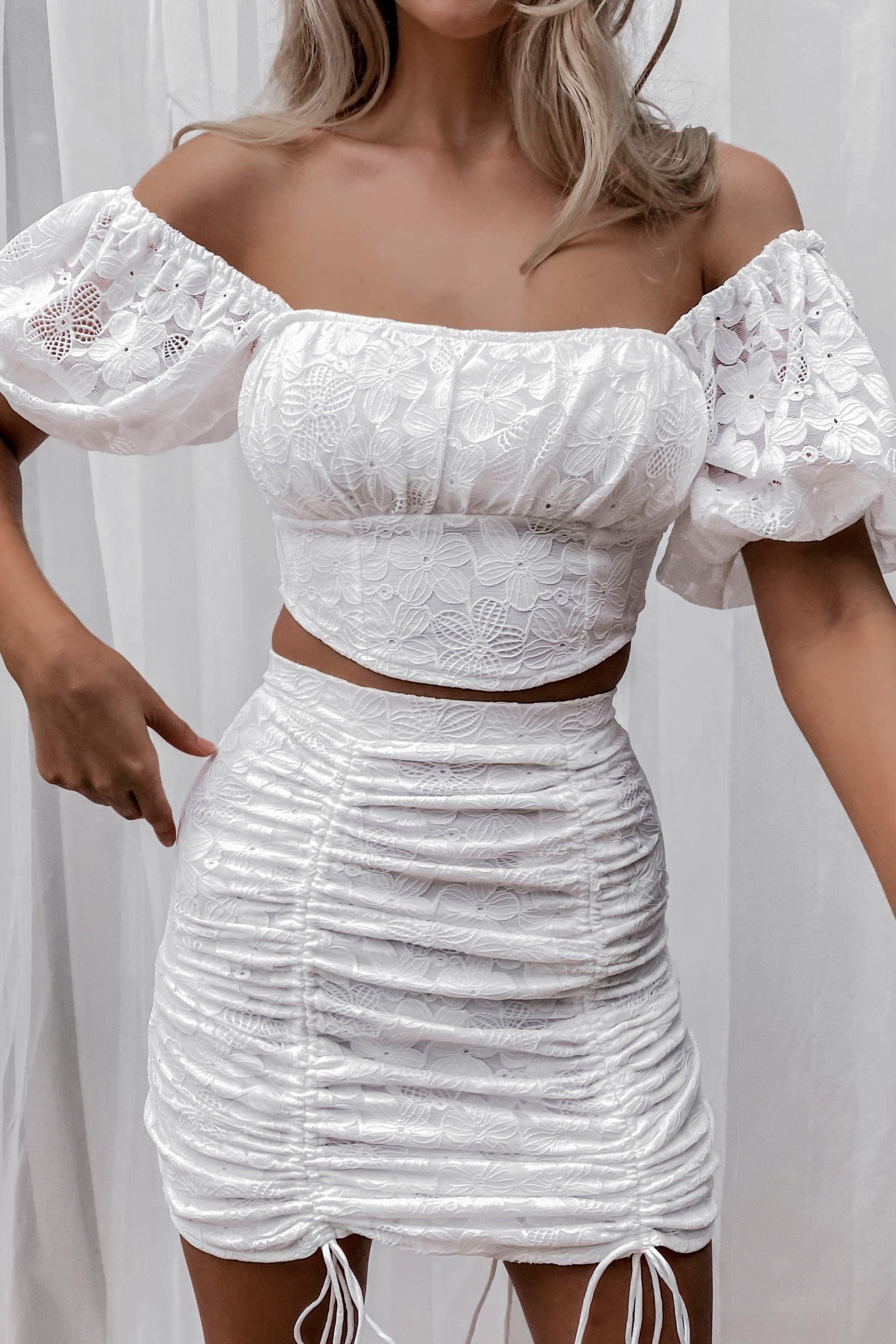 Etana Skirt, BOTTOMS, MINI SKIRT, Sale, SKIRTS, WHITE, Shop The Latest Etana Skirt Only 60.00 from MISHKAH FASHION:, Our New Etana Skirt is only $49.00-We Have The Latest Pants | Shorts | Skirts @ Mishkah Online Fashion Boutique-MISHKAH