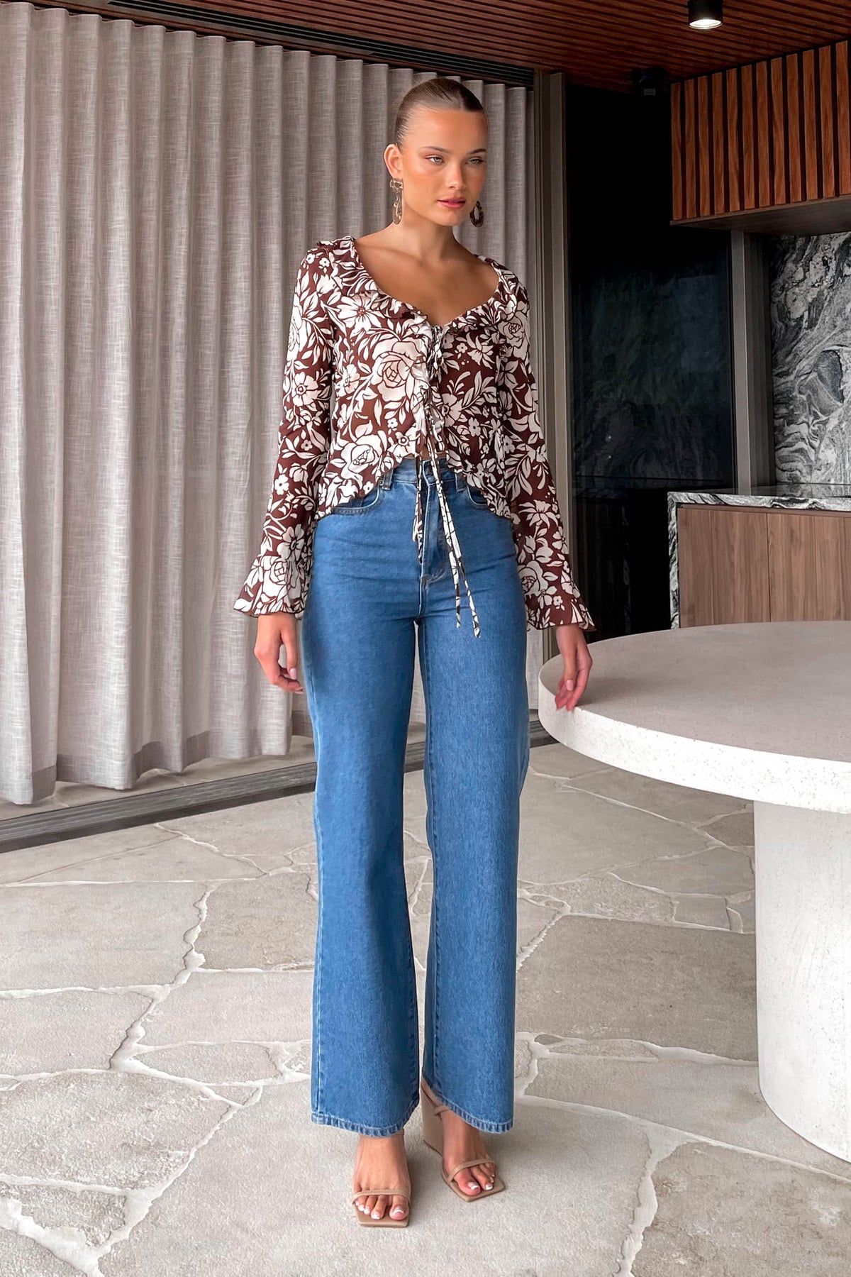 Hacienda Jeans, BLUE, BOTTOMS, COTTON, new arrivals, PANTS, , Our New Hacienda Jeans is only $66.00-We Have The Latest Pants | Shorts | Skirts @ Mishkah Online Fashion Boutique-MISHKAH