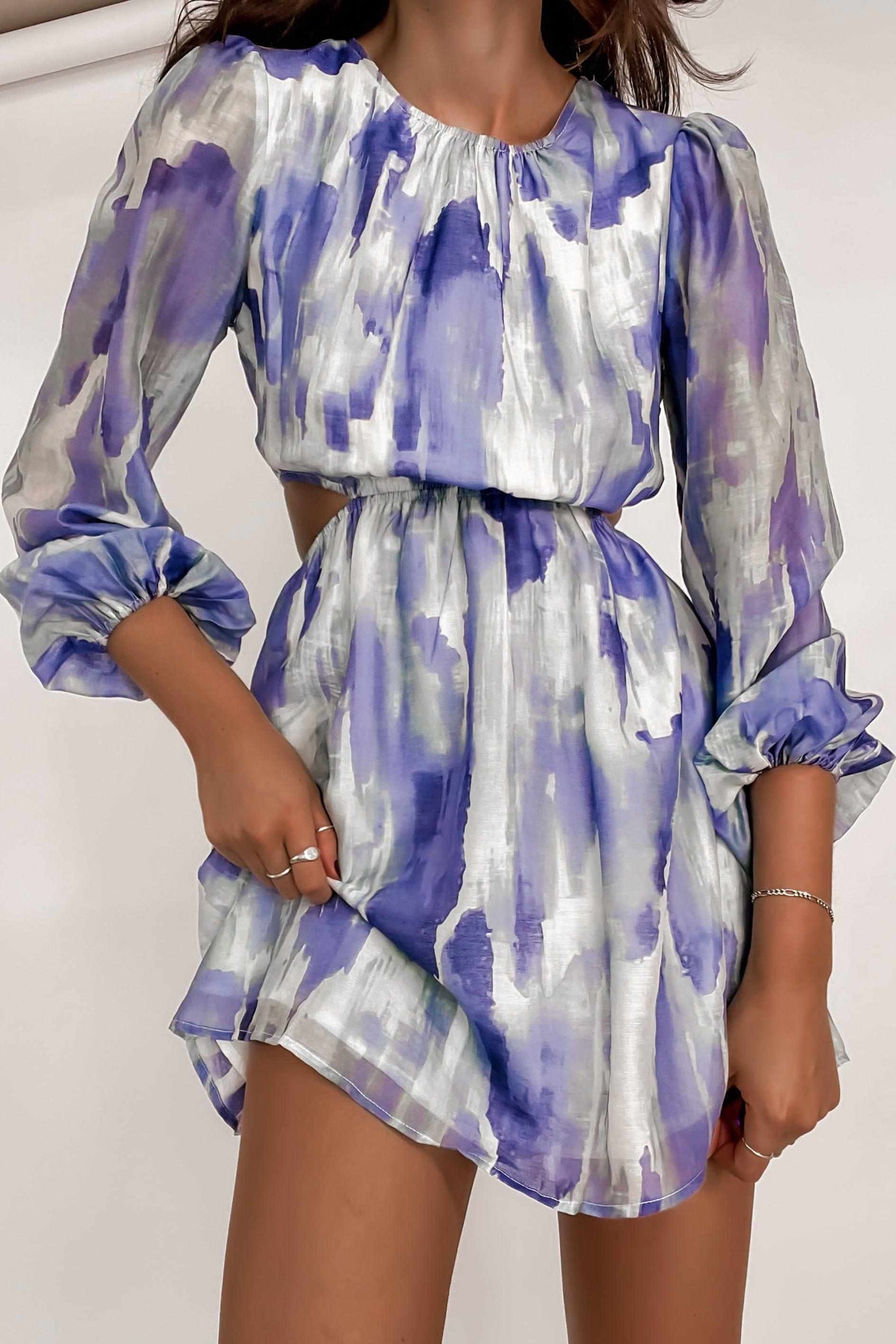 Hawker Dress, BALLOON SLEEVE, BLUE, COTTON, CUT OUT, DRESS, DRESSES, LONG SLEEVE, MINI DRESS, NYLON, PATTERN, SALE, Hawker Dress only $69.00 @ MISHKAH ONLINE FASHION BOUTIQUE, Shop The Latest Women&#39;s Dresses - Our New Hawker Dress is only $69.00, @ MISHKAH ONLINE FASHION BOUTIQUE-MISHKAH