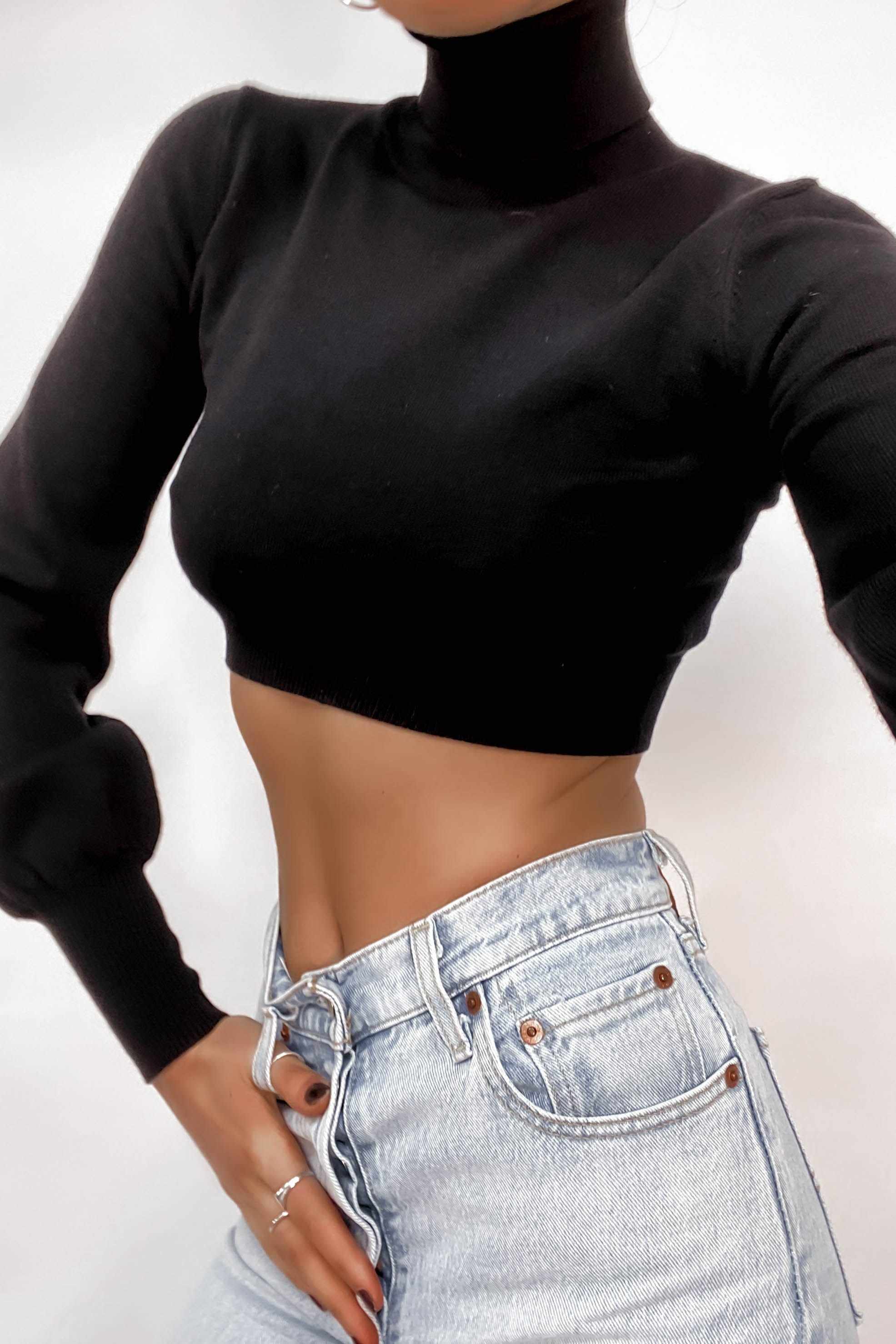 Harlem Top, BASICS, BLACK, CROP TOP, CROP TOPS, Sale, TOPS, Our New Harlem Top Is Now Only $50.00 Exclusive At Mishkah, Our New Harlem Top is now only $50.00-We Have The Latest Women's Tops @ Mishkah Online Fashion Boutique-MISHKAH