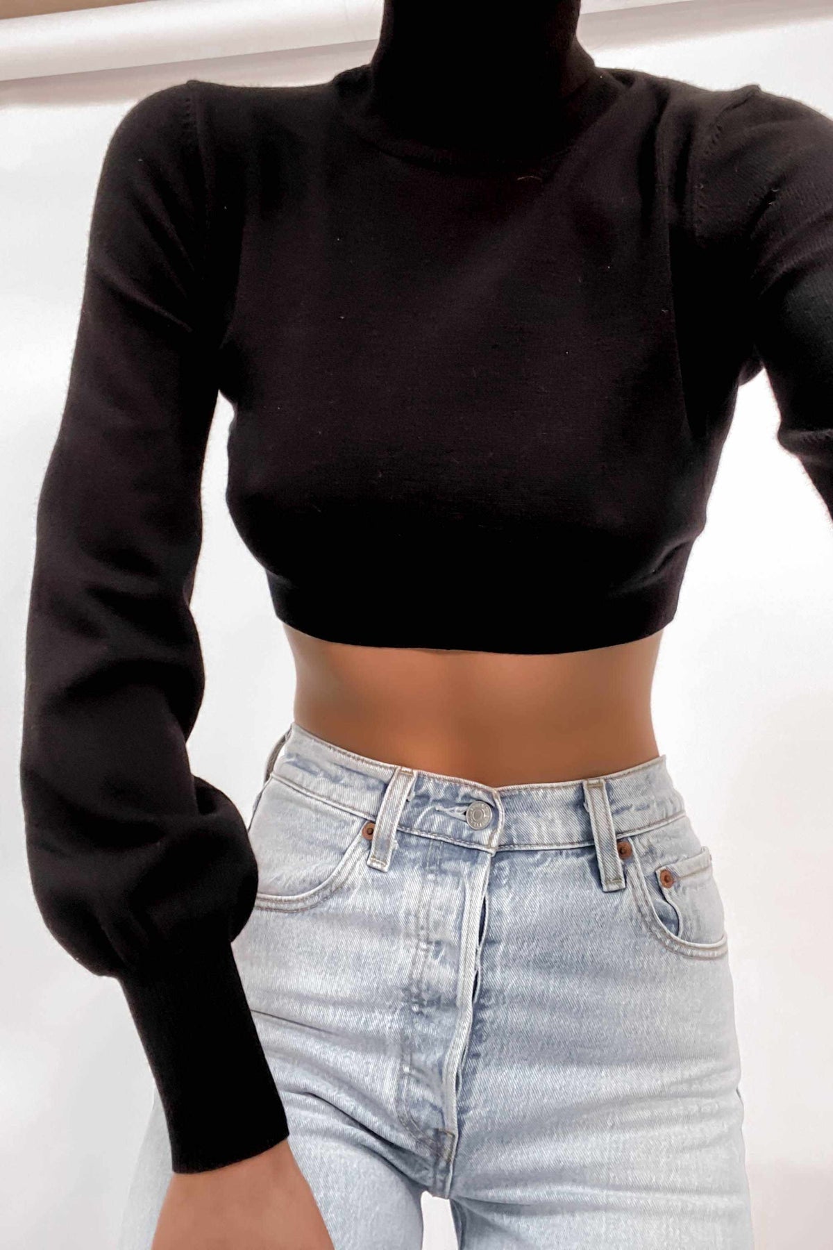 Harlem Top, BASICS, BLACK, CROP TOP, CROP TOPS, Sale, TOPS, Our New Harlem Top Is Now Only $50.00 Exclusive At Mishkah, Our New Harlem Top is now only $50.00-We Have The Latest Women&#39;s Tops @ Mishkah Online Fashion Boutique-MISHKAH