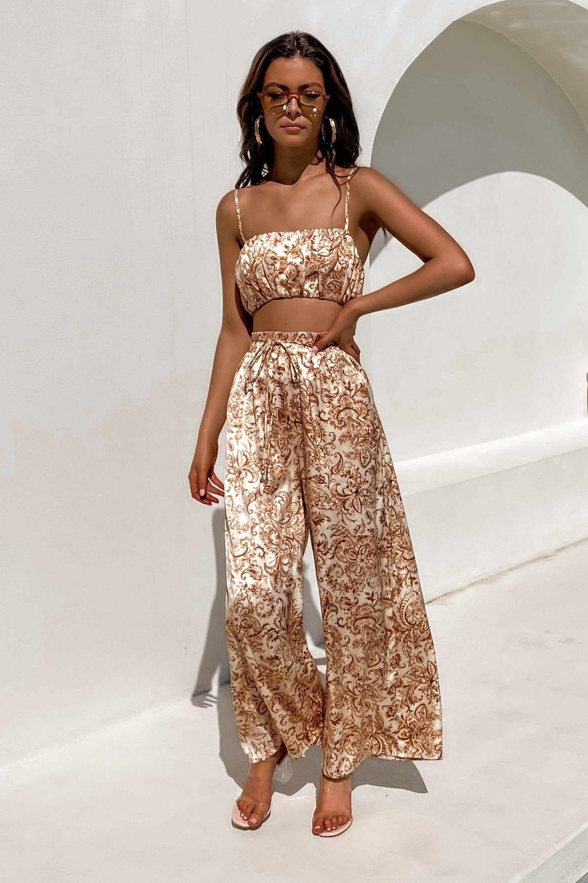 Long Wait Top, CROP TOPS, ORANGE, POLYESTER, Sale, TOP, TOPS, Our New Long Wait Top Is Now Only $51.00 Exclusive At Mishkah, Our New Long Wait Top is now only $51.00-We Have The Latest Women&#39;s Tops @ Mishkah Online Fashion Boutique-MISHKAH
