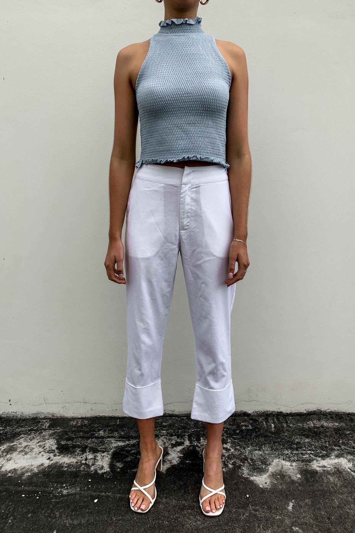 Lost Definition Pants, BOTTOMS, PANTS, WHITE, Shop The Latest Lost Definition Pants Only 44.00 from MISHKAH FASHION:, Our New Lost Definition Pants is only $45.00-We Have The Latest Pants | Shorts | Skirts @ Mishkah Online Fashion Boutique-MISHKAH