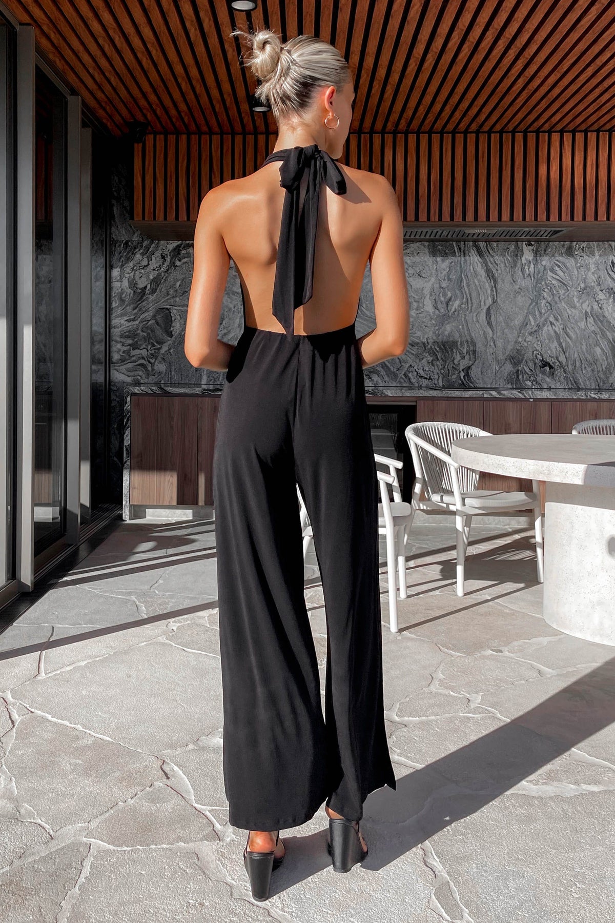 Mylah Jumpsuit, BLACK, JUMPSUIT, JUMPSUITS, new arrivals, POLYESTER &amp; SPANDEX, POLYESTER AND SPANDEX, SPANDEX AND POLYESTER, , -MISHKAH