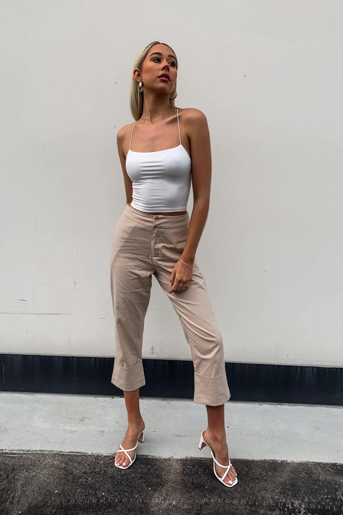 Normal Guidelines Pants, BEIGE, BOTTOMS, PANTS, Shop The Latest Normal Guidelines Pants Only 44.00 from MISHKAH, Our New Normal Guidelines Pants is only $45.00-We Have The Latest Pants | Shorts | Skirts @ Mishkah Online Fashion Boutique-MISHKAH