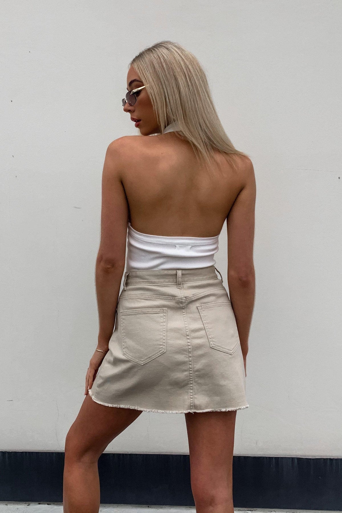 Not Scared Top, TOPS, WHITE, Our New Not Scared Top Is Now Only $39.40 Exclusive At Mishkah, Our New Not Scared Top is now only $39.40-We Have The Latest Women&#39;s Tops @ Mishkah Online Fashion Boutique-MISHKAH