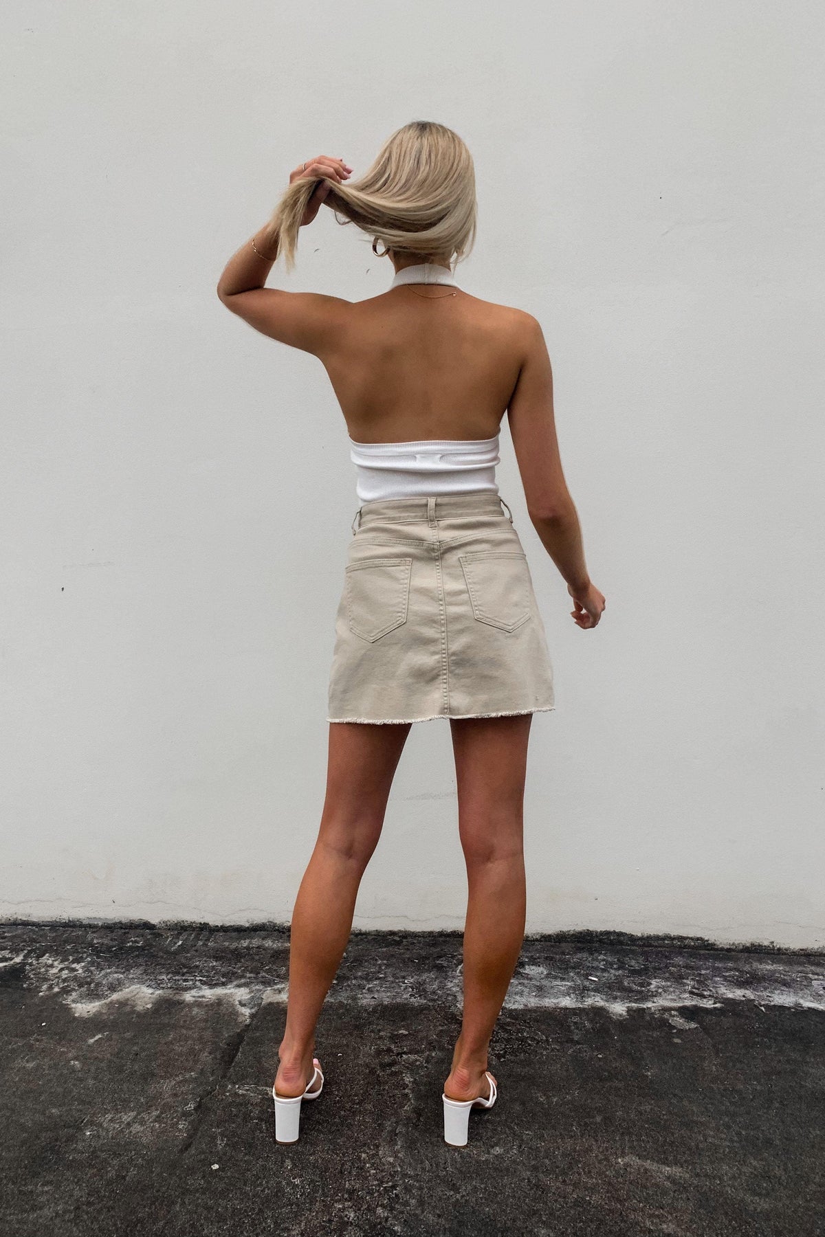 Not Scared Top, TOPS, WHITE, Our New Not Scared Top Is Now Only $39.40 Exclusive At Mishkah, Our New Not Scared Top is now only $39.40-We Have The Latest Women&#39;s Tops @ Mishkah Online Fashion Boutique-MISHKAH
