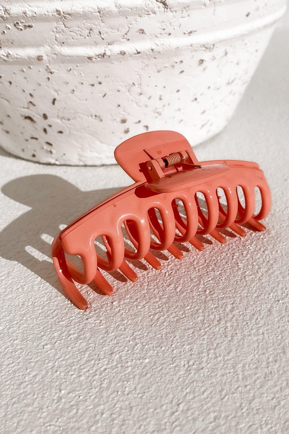 One More Time Hair Clip, ACCESSORIES, CORAL, HAIR CLIPS, NEW ARRIVALS, ORANGE, PINK, Our New One More Time Hair Clip Is Now Only $18.00 Exclusive At, We Have The Latest Fashion Accessories @ Mishkah Online Fashion Boutique Our New One More Time Hair Clip is now only $18.00-MISHKAH