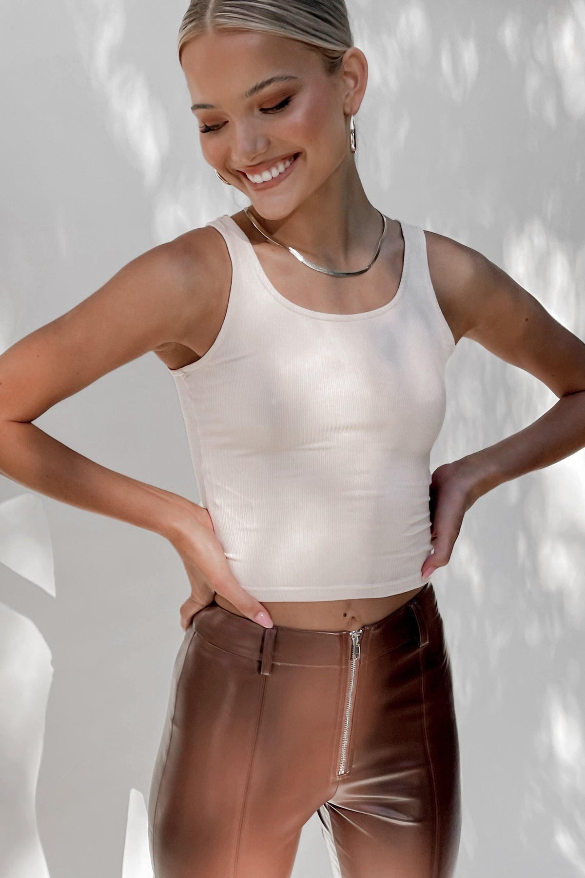 Otis Top, BEIGE, COTTON &amp; POLYESTER, COTTON AND POLYESTER, CROP TOPS, POLYESTER &amp; COTTON, POLYESTER AND COTTON, Sale, TOP, TOPS, Our New Otis Top Is Now Only $41.00 Exclusive At Mishkah, Our New Otis Top is now only $41.00-We Have The Latest Women&#39;s Tops @ Mishkah Online Fashion Boutique-MISHKAH
