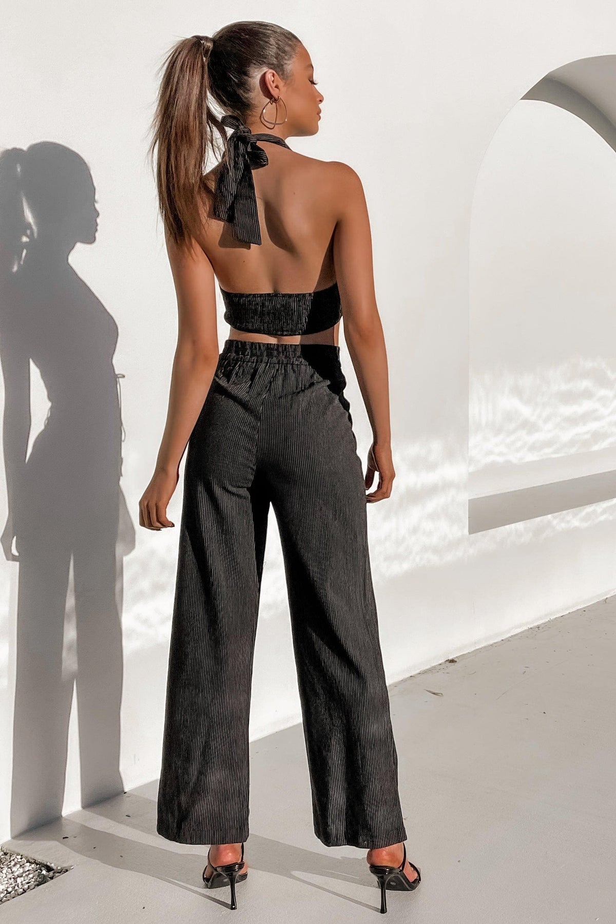 Pamelia Pants, BLACK, BOTTOMS, COTTON, PANTS, VISCOSE, , Our New Pamelia Pants is only $62.00-We Have The Latest Pants | Shorts | Skirts @ Mishkah Online Fashion Boutique-MISHKAH