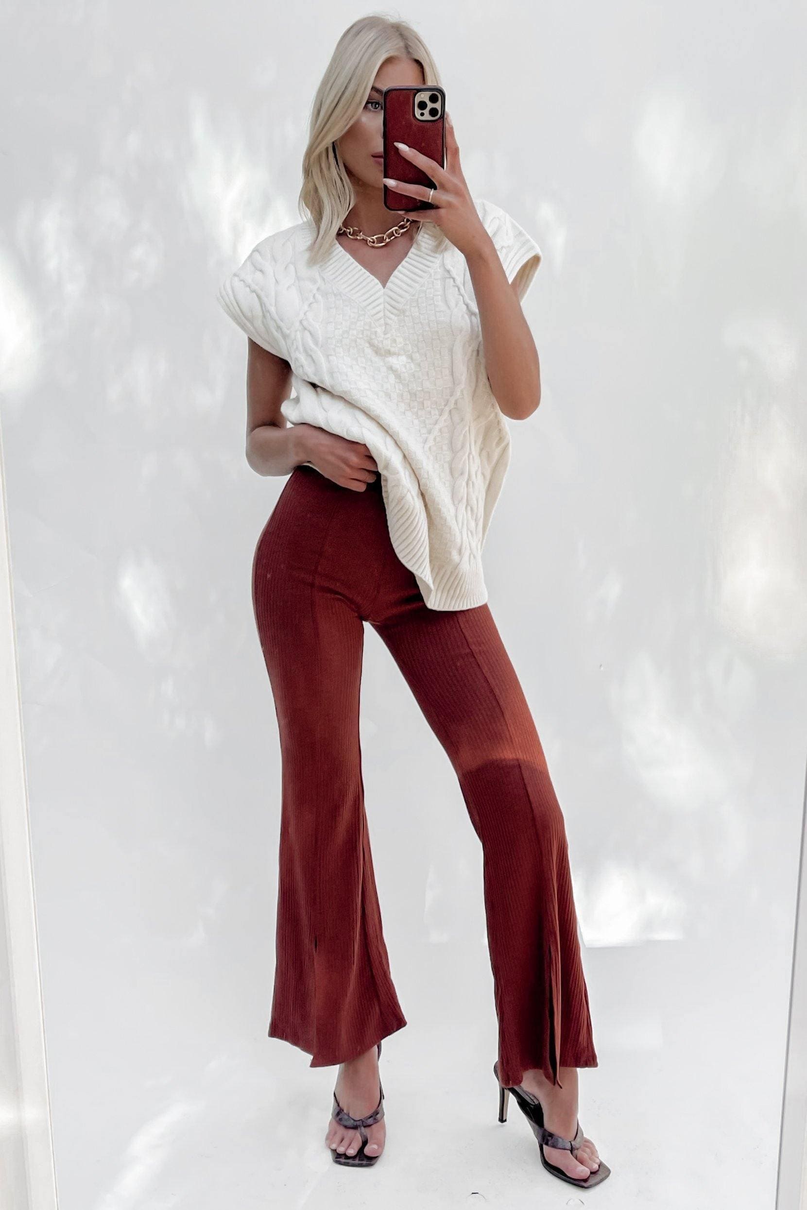 Rusty Pants, BOTTOMS, BROWN, PANTS, RED, Sale, Shop The Latest Rusty Pants Only 60.00 from MISHKAH FASHION:, Our New Rusty Pants is only $61.00-We Have The Latest Pants | Shorts | Skirts @ Mishkah Online Fashion Boutique-MISHKAH