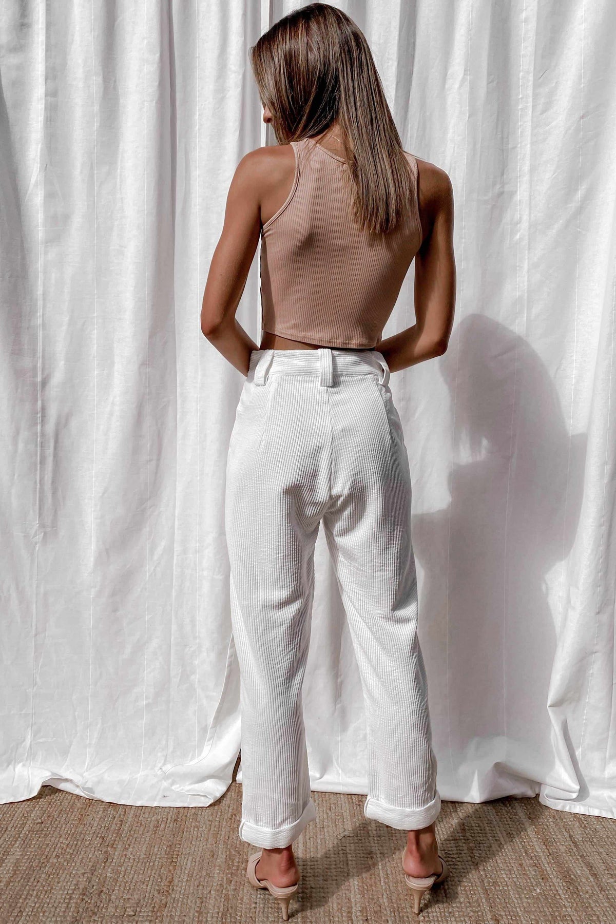 Samba Pants, BOTTOMS, PANTS, WHITE, Shop The Latest Samba Pants Only 65.00 from MISHKAH FASHION:, Our New Samba Pants is only $65.00-We Have The Latest Pants | Shorts | Skirts @ Mishkah Online Fashion Boutique-MISHKAH