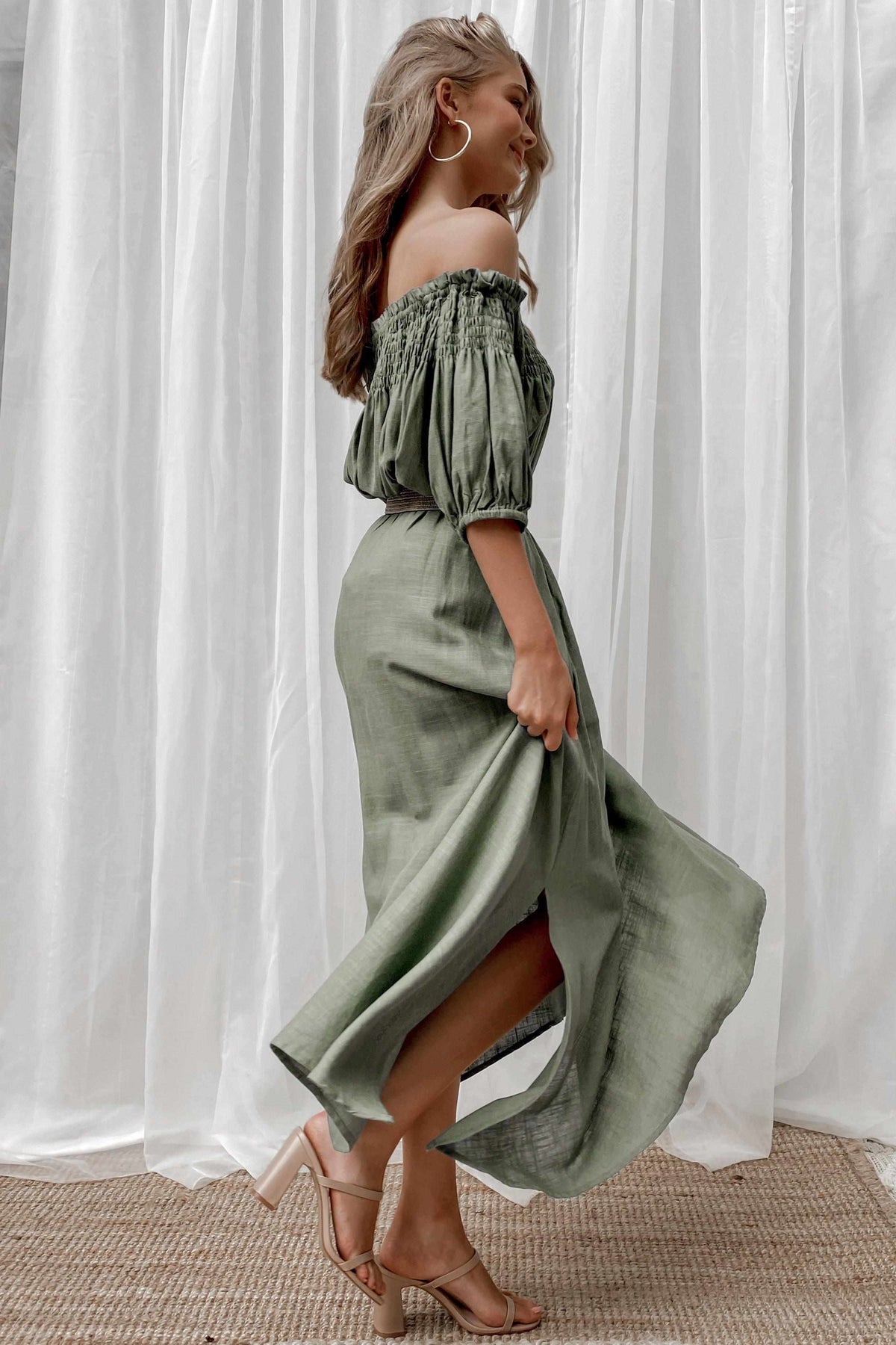 Sarsha Skirt, BOTTOMS, GREEN, MAXI DRESS, Sale, SKIRTS, Shop The Latest Sarsha Skirt Only 55.00 from MISHKAH FASHION:, Our New Sarsha Skirt is only $55.00-We Have The Latest Pants | Shorts | Skirts @ Mishkah Online Fashion Boutique-MISHKAH