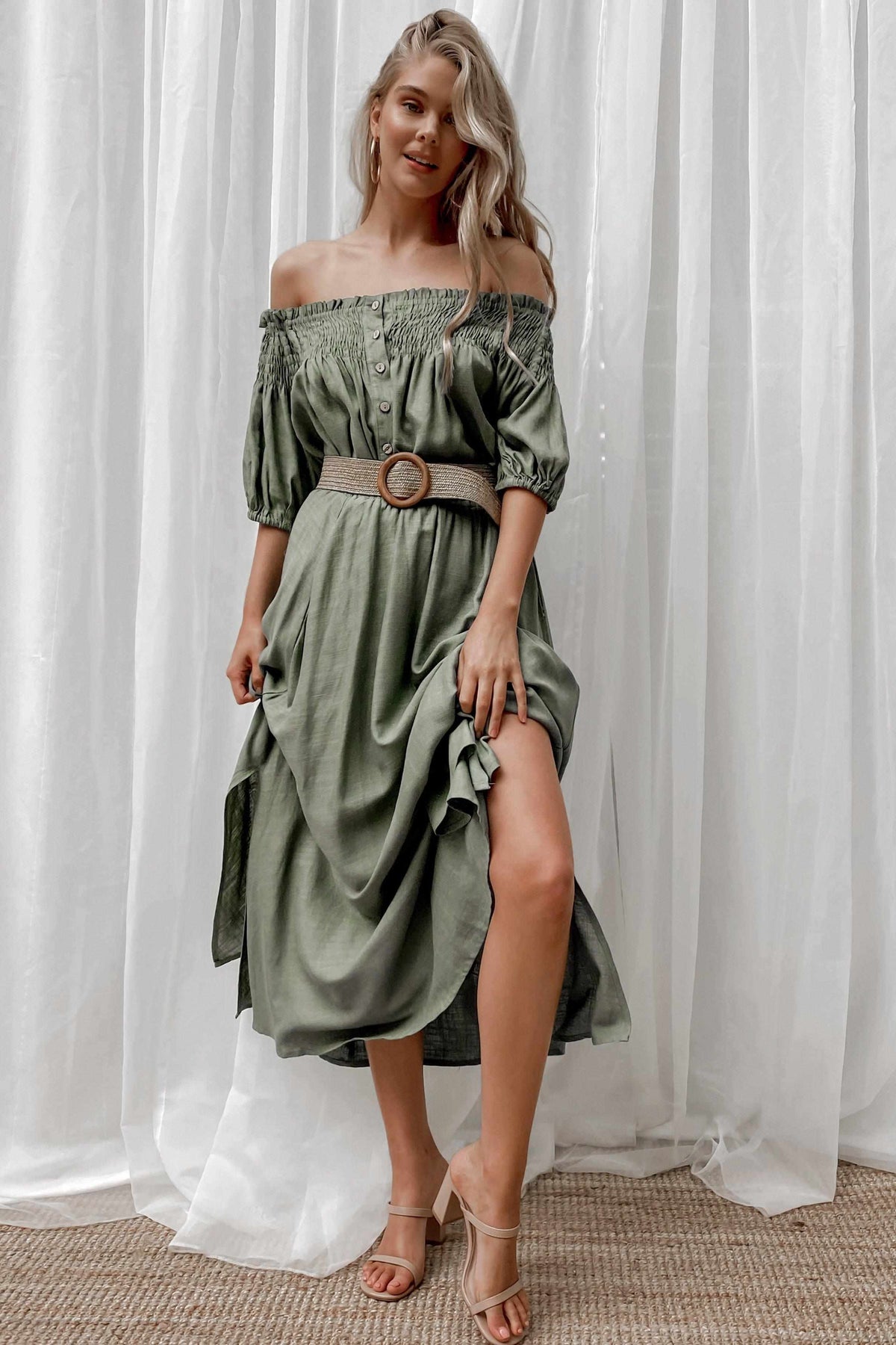 Sarsha Skirt, BOTTOMS, GREEN, MAXI DRESS, Sale, SKIRTS, Shop The Latest Sarsha Skirt Only 55.00 from MISHKAH FASHION:, Our New Sarsha Skirt is only $55.00-We Have The Latest Pants | Shorts | Skirts @ Mishkah Online Fashion Boutique-MISHKAH