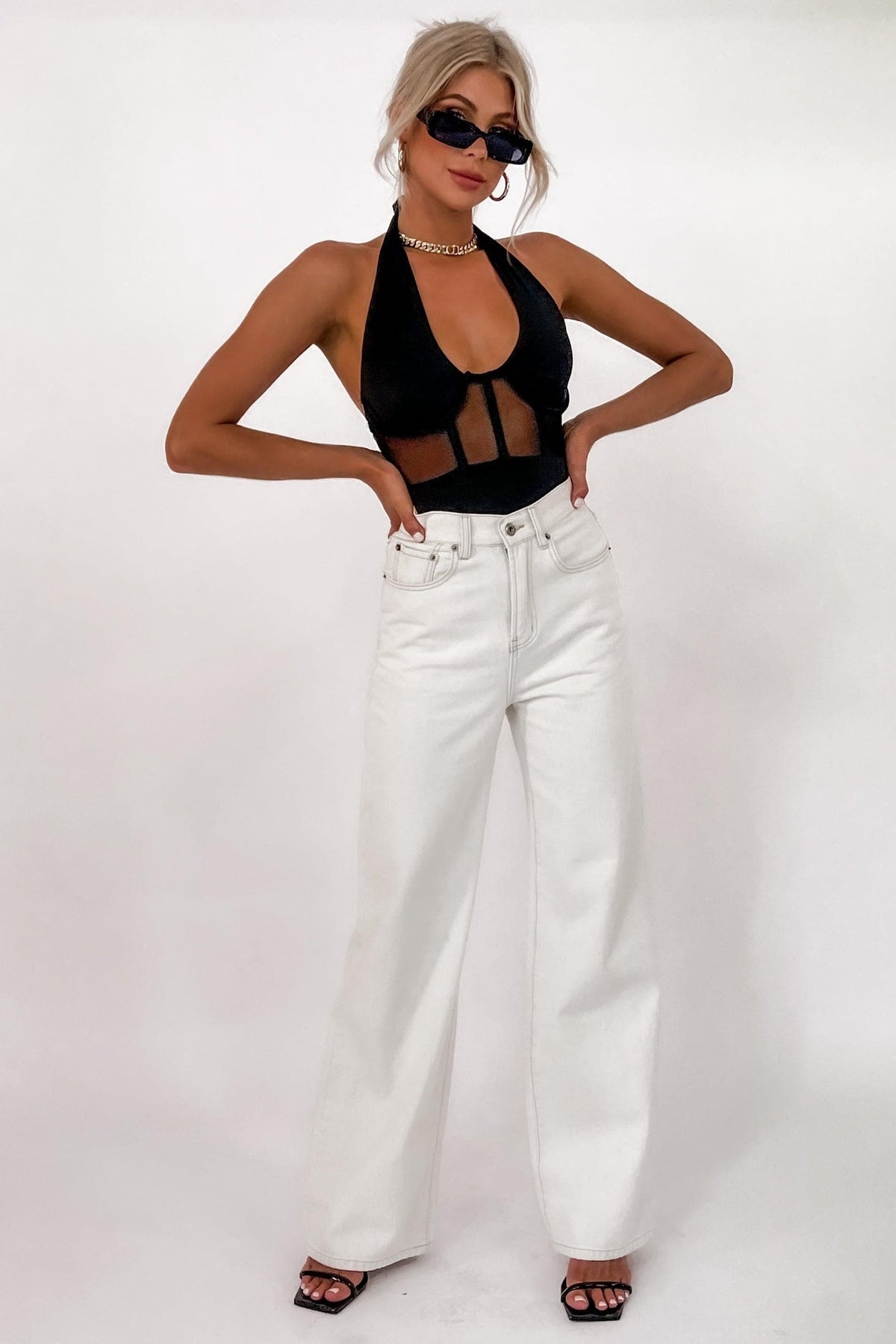 Serenti Bodysuit, BLACK, BODYSUIT, BODYSUITS, POLYESTER &amp; SPANDEX, POLYESTER AND SPANDEX, Sale, SPANDEX &amp; POLYESTER, SPANDEX AND POLYESTER, TOP, TOPS, Our New Serenti Bodysuit Is Now Only $53.00 Exclusive At Mishkah, Our New Serenti Bodysuit is now only $53.00-We Have The Latest Women&#39;s Tops @ Mishkah Online Fashion Boutique-MISHKAH