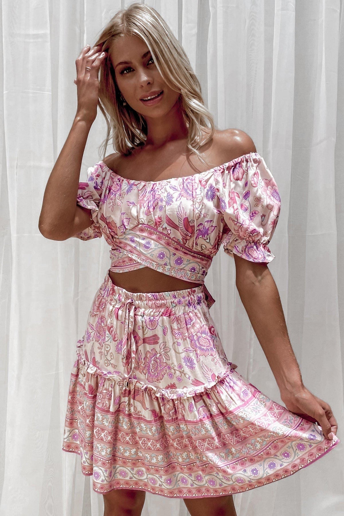 Shake It Up Skirt, BOTTOMS, PINK, PRINT, Sale, SKIRTS, Shop The Latest Shake It Up Skirt Only 45.00 from MISHKAH FASHION:, Our New Shake It Up Skirt is only $39.25-We Have The Latest Pants | Shorts | Skirts @ Mishkah Online Fashion Boutique-MISHKAH