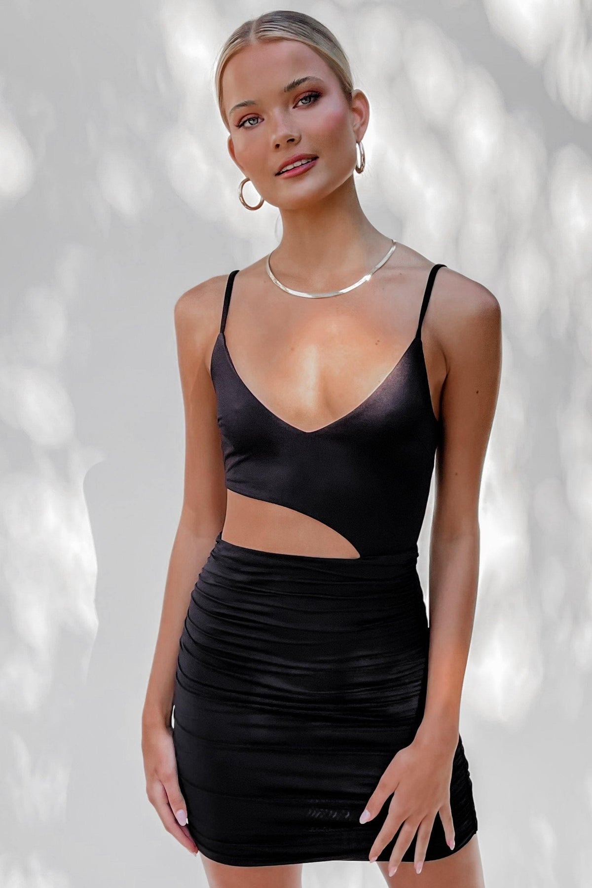 Stacey Dress, BASICS, BLACK, BODYCON, CUT OUT, DRESS, DRESSES, GOING OUT, MINI DRESS, Sale, Stacey Dress only $56.00 @ MISHKAH ONLINE FASHION BOUTIQUE, Shop The Latest Women&#39;s Dresses - Our New Stacey Dress is only $56.00, @ MISHKAH ONLINE FASHION BOUTIQUE-MISHKAH