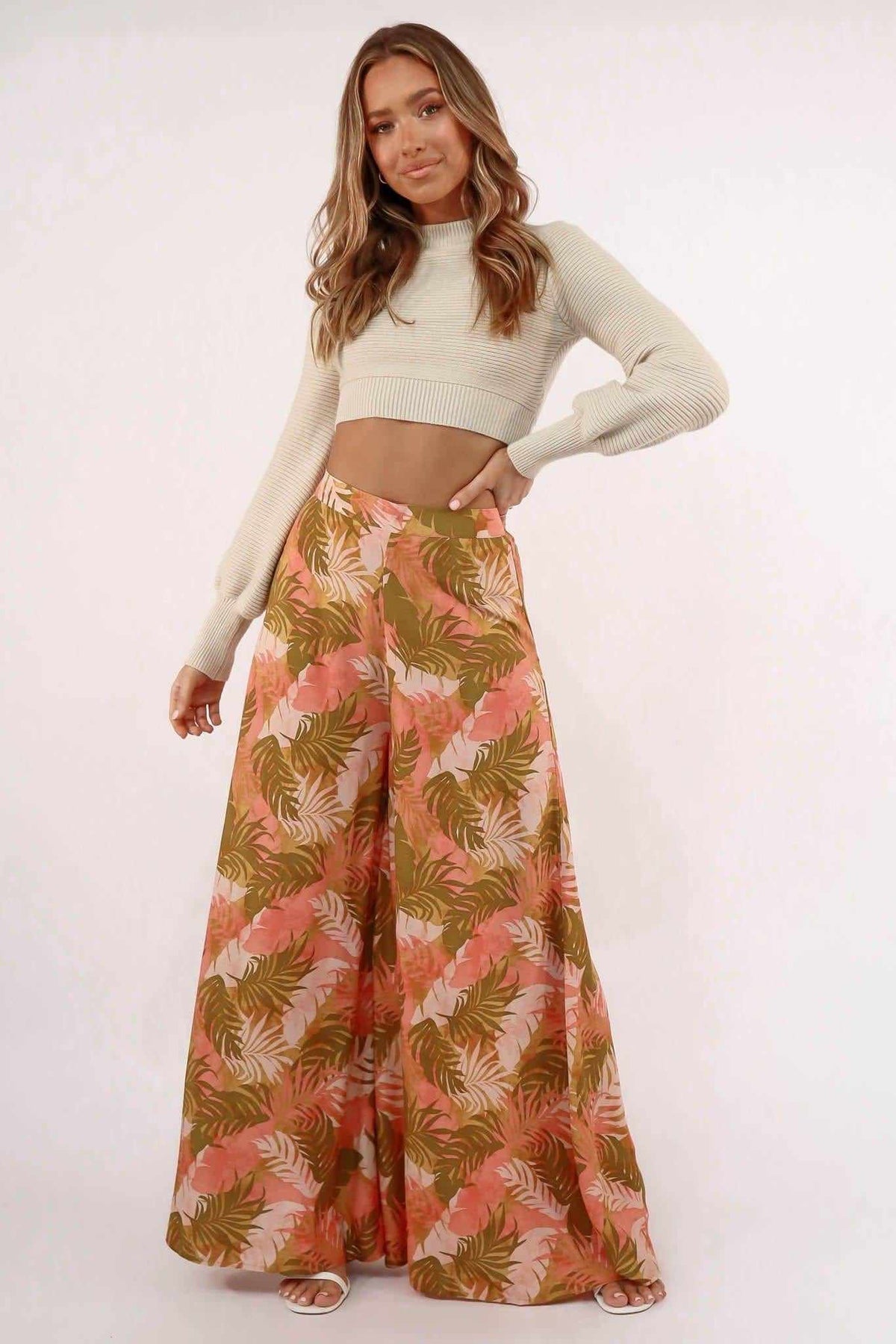 Steff Pants, BOTTOMS, ORANGE, PANTS, RAYON, , Our New Steff Pants is only $61.00-We Have The Latest Pants | Shorts | Skirts @ Mishkah Online Fashion Boutique-MISHKAH