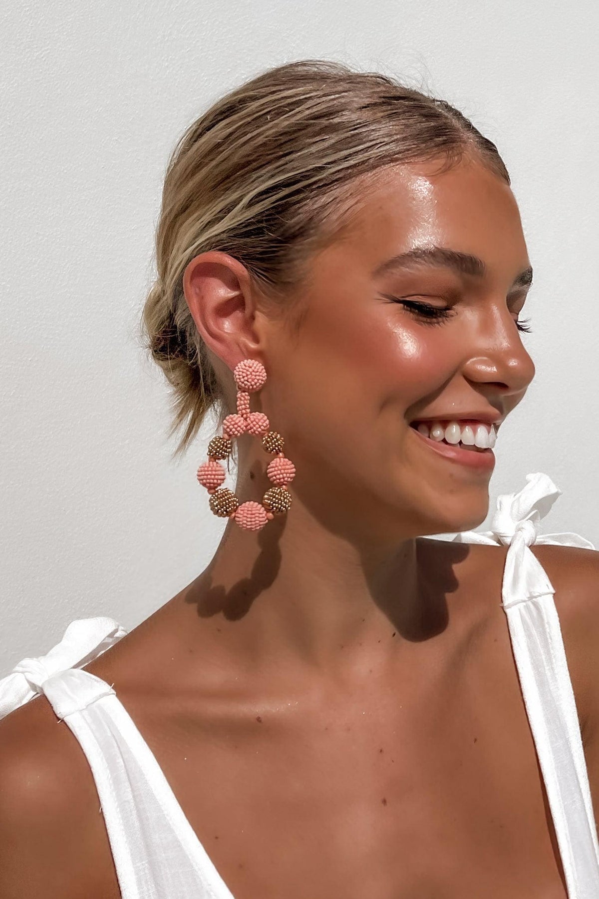 Way Love Goes Earrings, ACCESSORIES, EARRINGS, JEWELLERY, NEW ARRIVALS, PINK, Our New Way Love Goes Earrings Is Now Only $36.00 Exclusive At Mishkah, We Have The Latest Fashion Accessories @ Mishkah Online Fashion Boutique Our New Way Love Goes Earrings is now only $36.00-MISHKAH